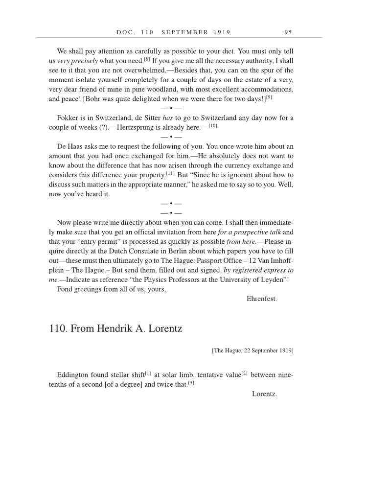 Volume 9: The Berlin Years: Correspondence, January 1919-April 1920 (English translation supplement) page 95
