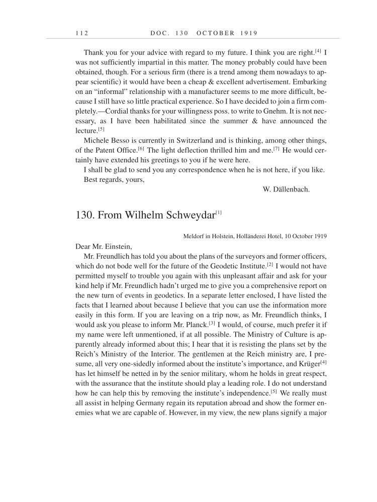 Volume 9: The Berlin Years: Correspondence, January 1919-April 1920 (English translation supplement) page 112