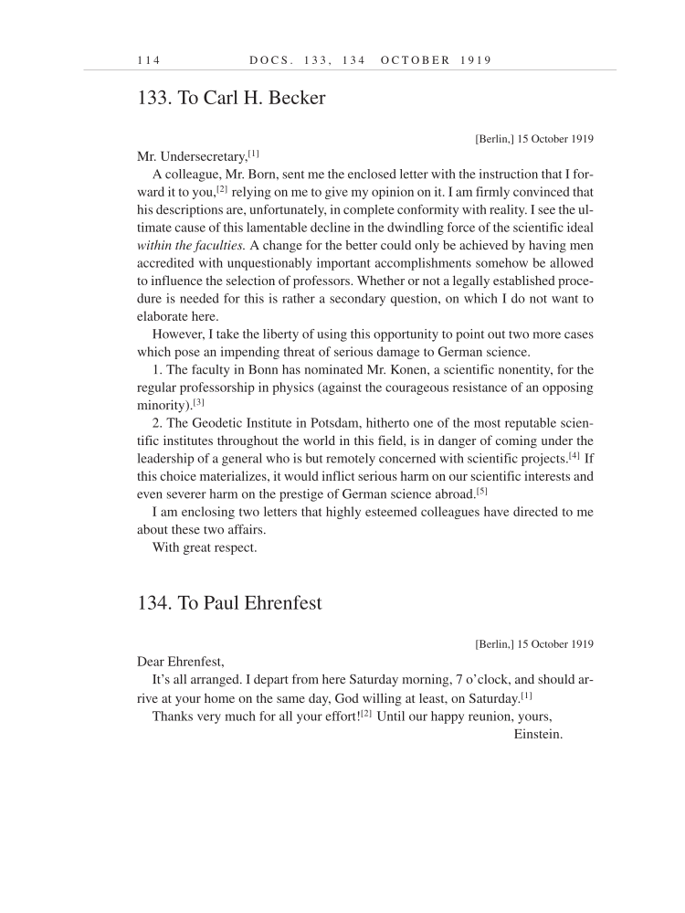Volume 9: The Berlin Years: Correspondence, January 1919-April 1920 (English translation supplement) page 114
