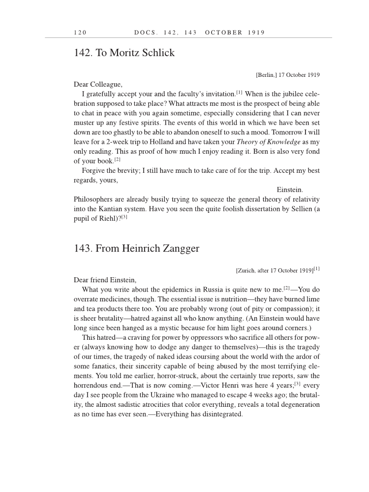 Volume 9: The Berlin Years: Correspondence, January 1919-April 1920 (English translation supplement) page 120