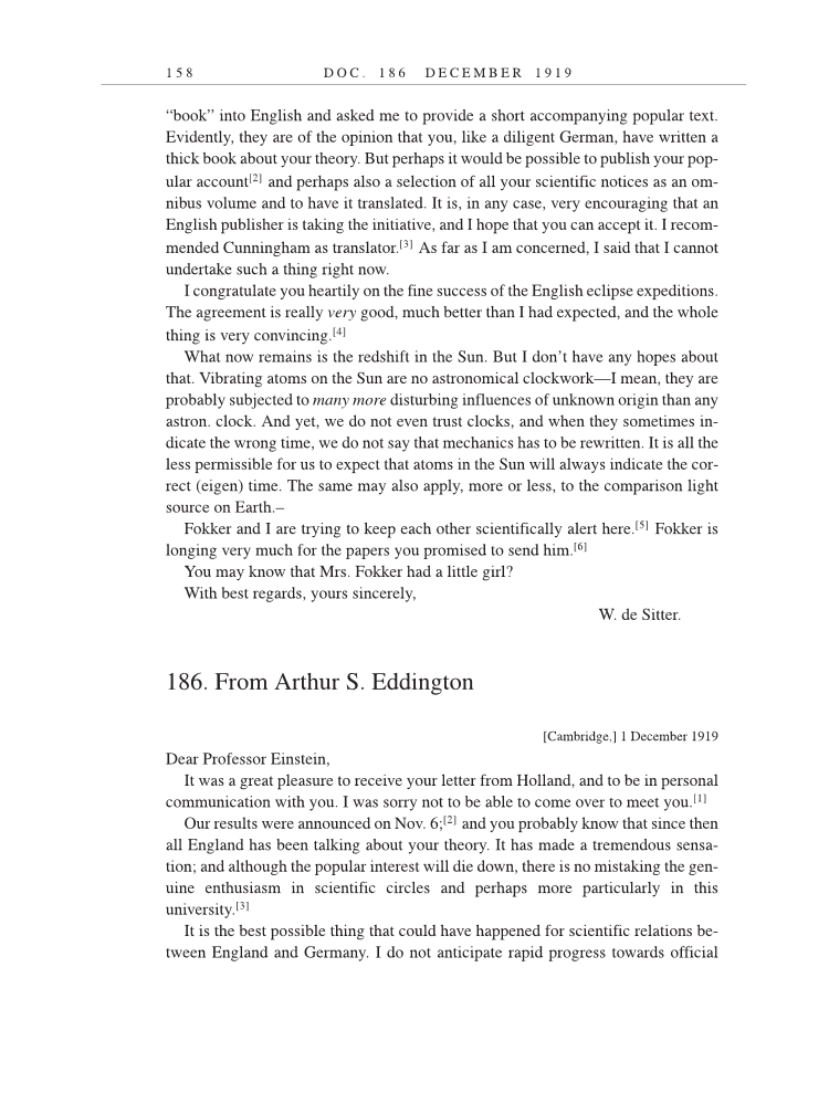Volume 9: The Berlin Years: Correspondence, January 1919-April 1920 (English translation supplement) page 158