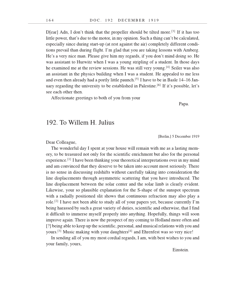 Volume 9: The Berlin Years: Correspondence, January 1919-April 1920 (English translation supplement) page 164