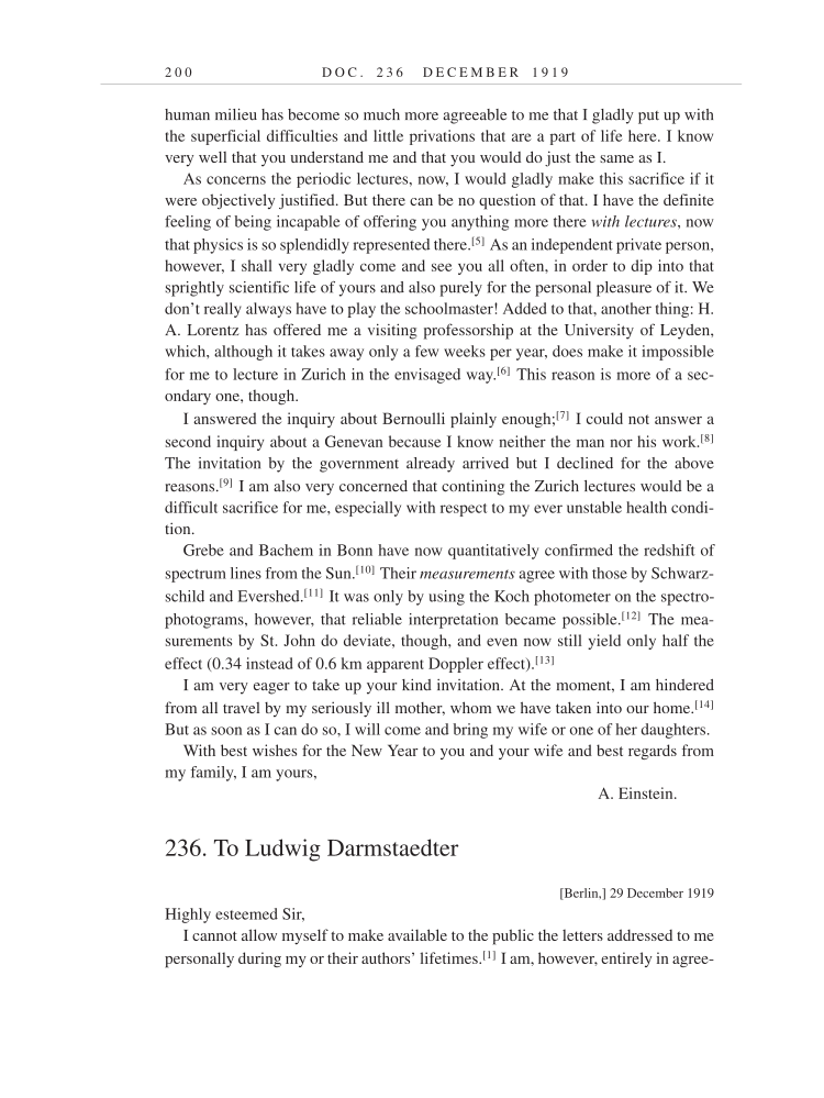 Volume 9: The Berlin Years: Correspondence, January 1919-April 1920 (English translation supplement) page 200