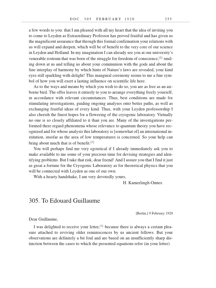Volume 9: The Berlin Years: Correspondence, January 1919-April 1920 (English translation supplement) page 255