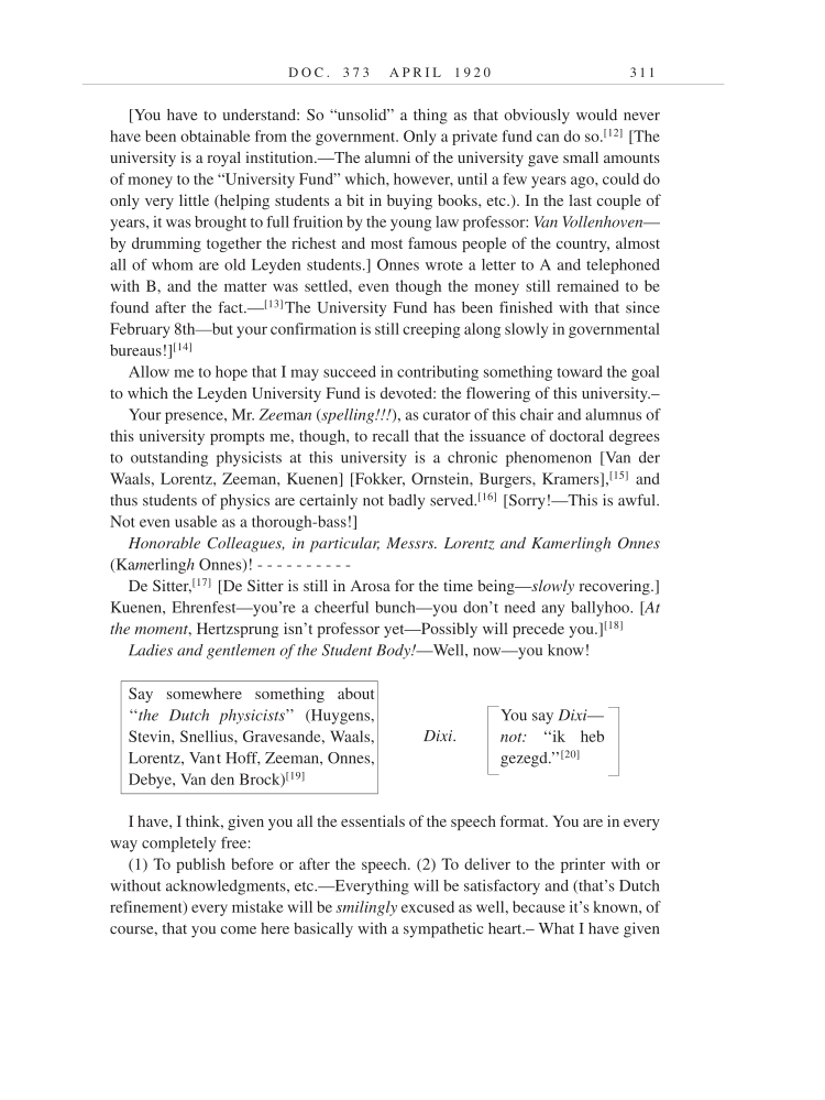 Volume 9: The Berlin Years: Correspondence, January 1919-April 1920 (English translation supplement) page 311