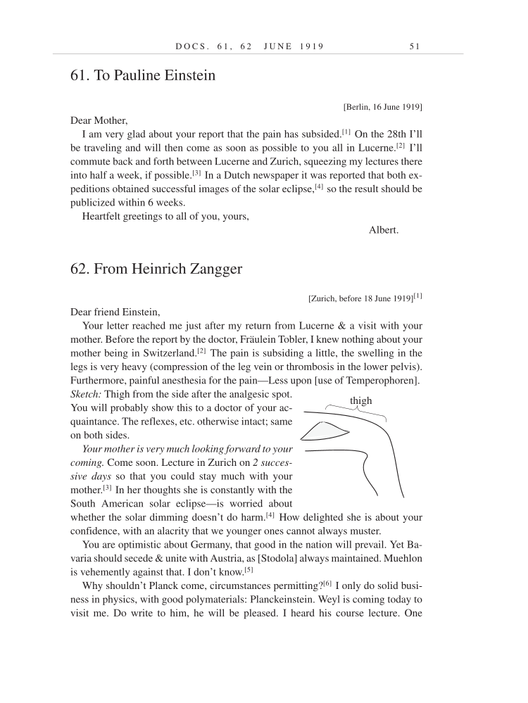 Volume 9: The Berlin Years: Correspondence, January 1919-April 1920 (English translation supplement) page 51
