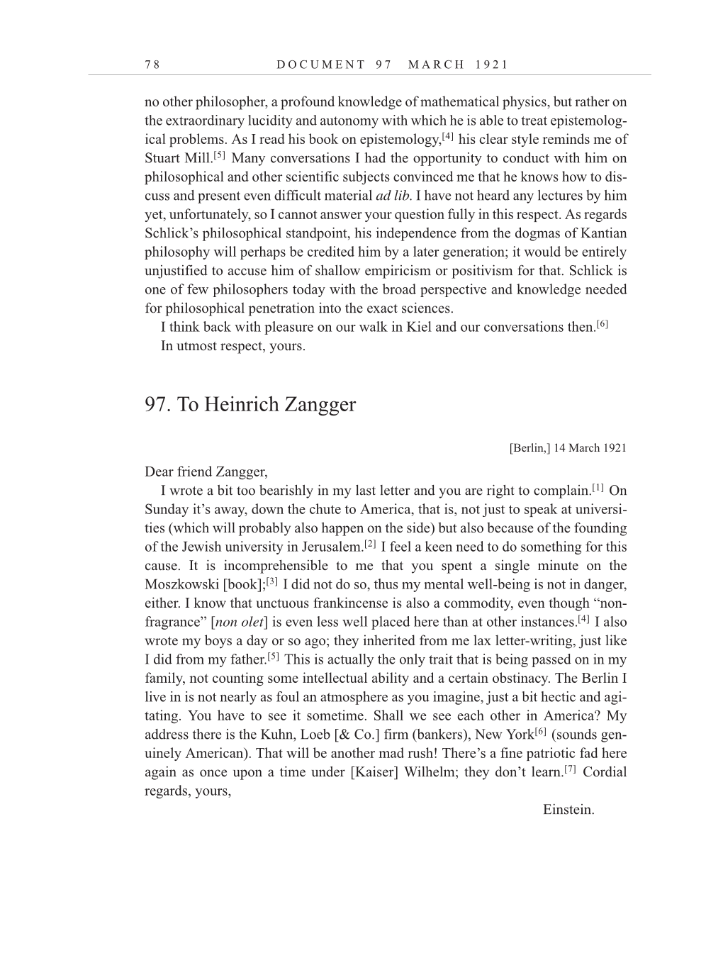 Volume 12: The Berlin Years: Correspondence, January-December 1921 (English translation supplement) page 78