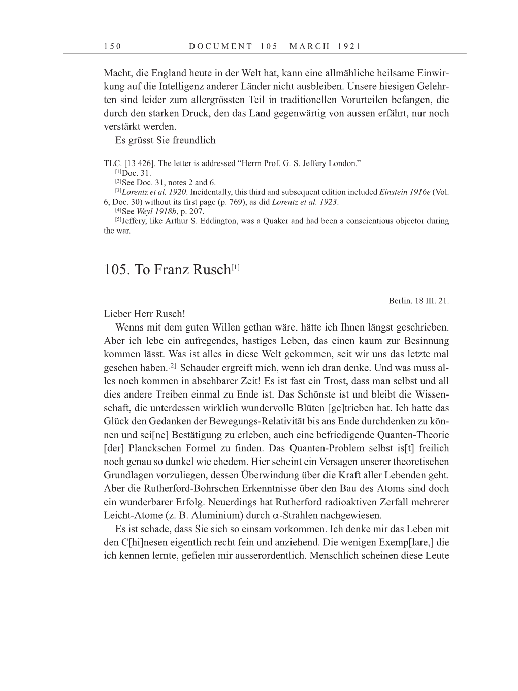 Volume 12: The Berlin Years: Correspondence January-December 1921 page 150