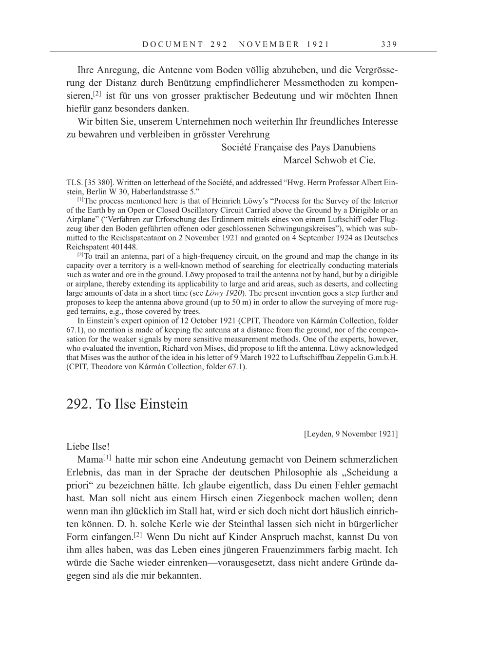 Volume 12: The Berlin Years: Correspondence January-December 1921 page 339