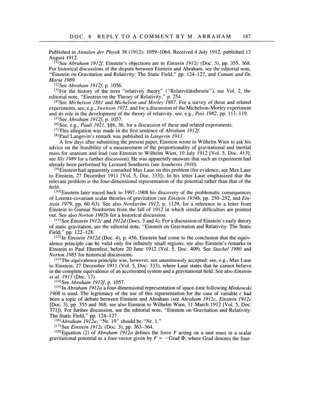 Volume 4: The Swiss Years: Writings 1912-1914 page 187
