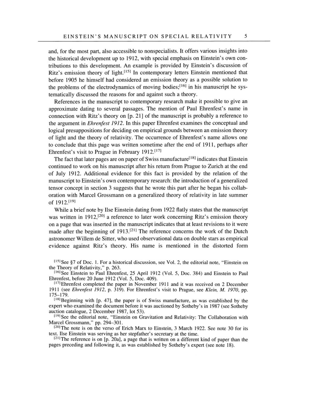 Volume 4: The Swiss Years: Writings 1912-1914 page 5