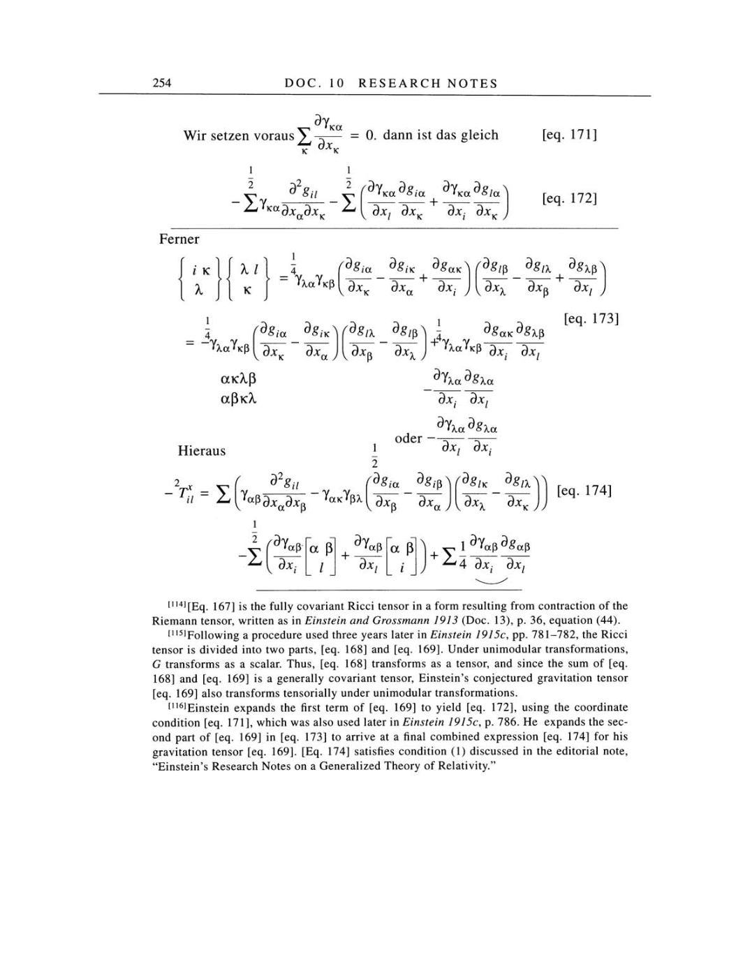 Volume 4: The Swiss Years: Writings 1912-1914 page 254