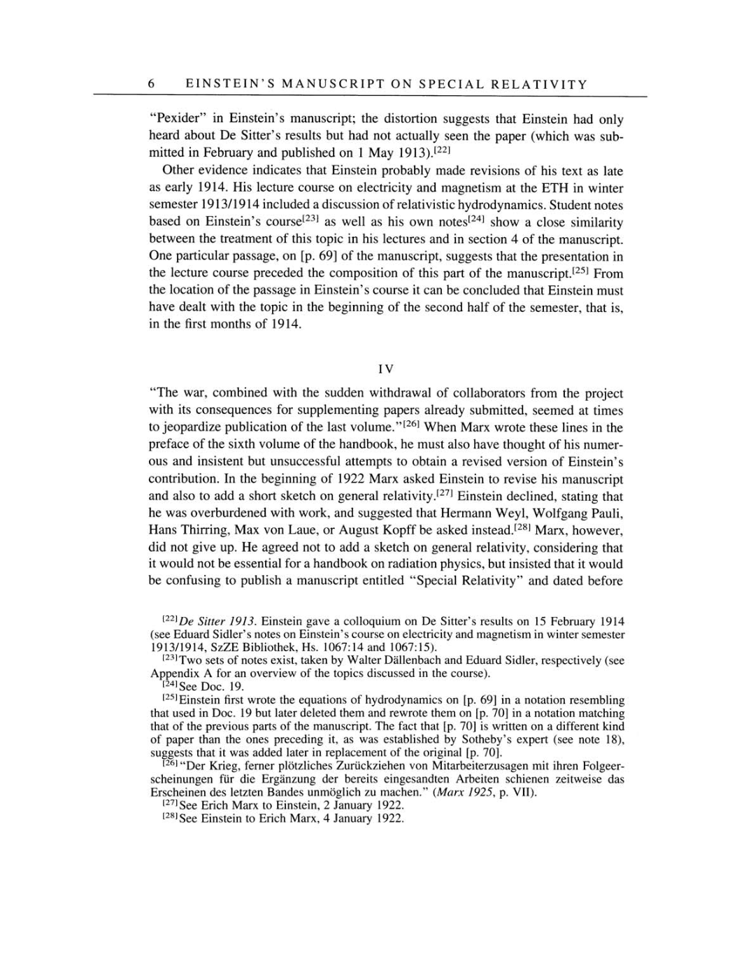 Volume 4: The Swiss Years: Writings 1912-1914 page 6
