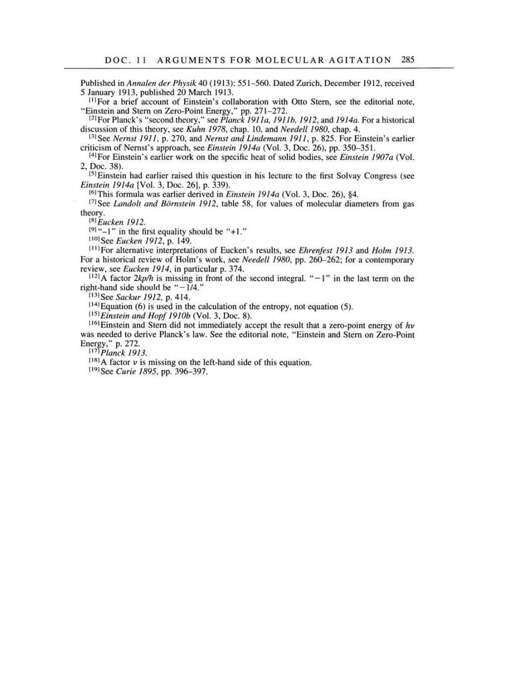 Volume 4: The Swiss Years: Writings 1912-1914 page 285