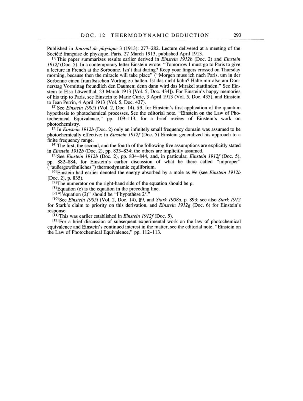 Volume 4: The Swiss Years: Writings 1912-1914 page 293