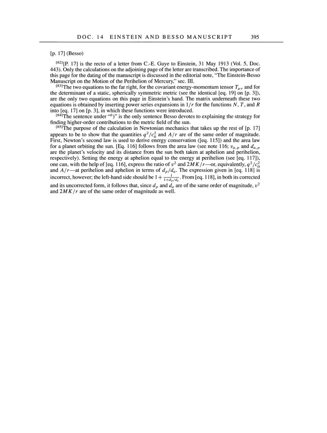 Volume 4: The Swiss Years: Writings 1912-1914 page 395