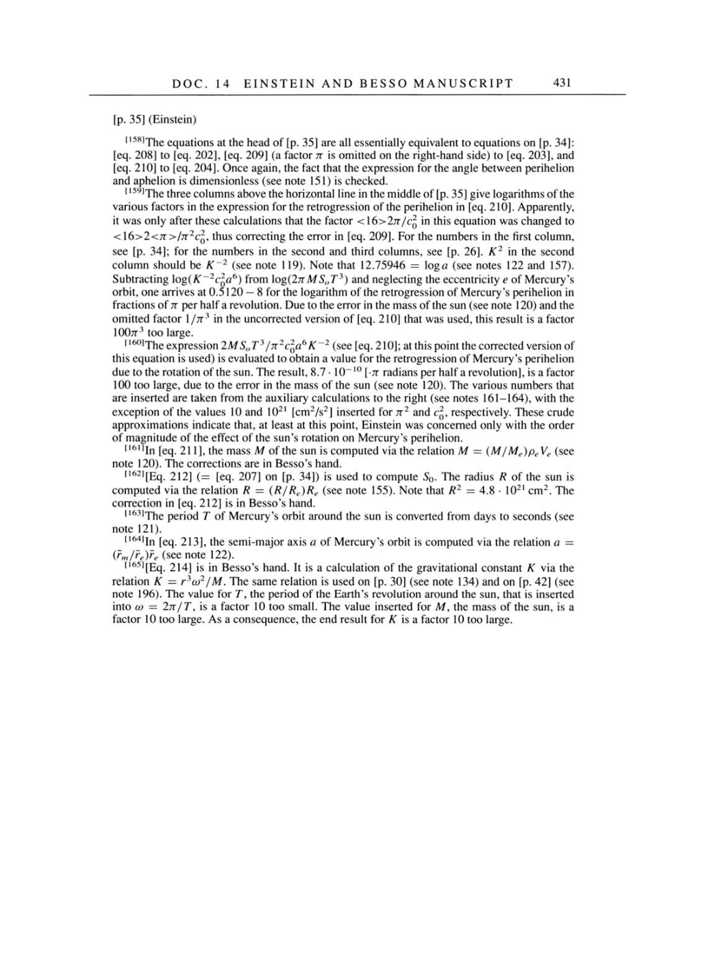 Volume 4: The Swiss Years: Writings 1912-1914 page 431