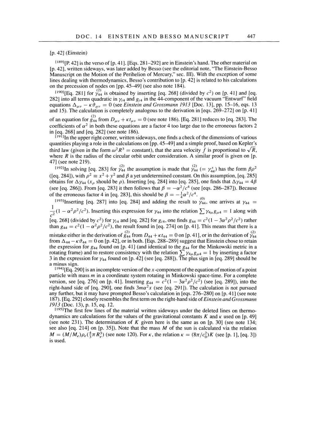 Volume 4: The Swiss Years: Writings 1912-1914 page 447