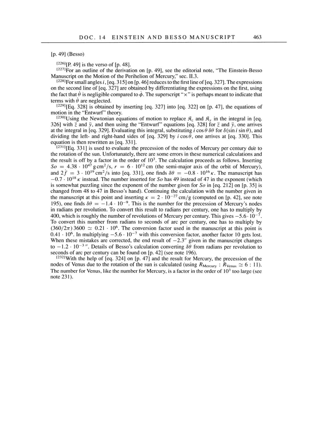 Volume 4: The Swiss Years: Writings 1912-1914 page 463