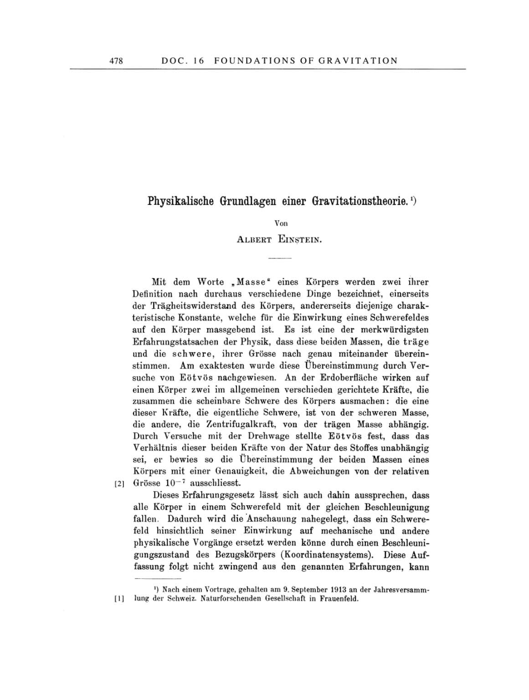 Volume 4: The Swiss Years: Writings 1912-1914 page 478