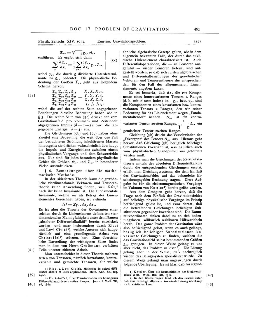 Volume 4: The Swiss Years: Writings 1912-1914 page 495