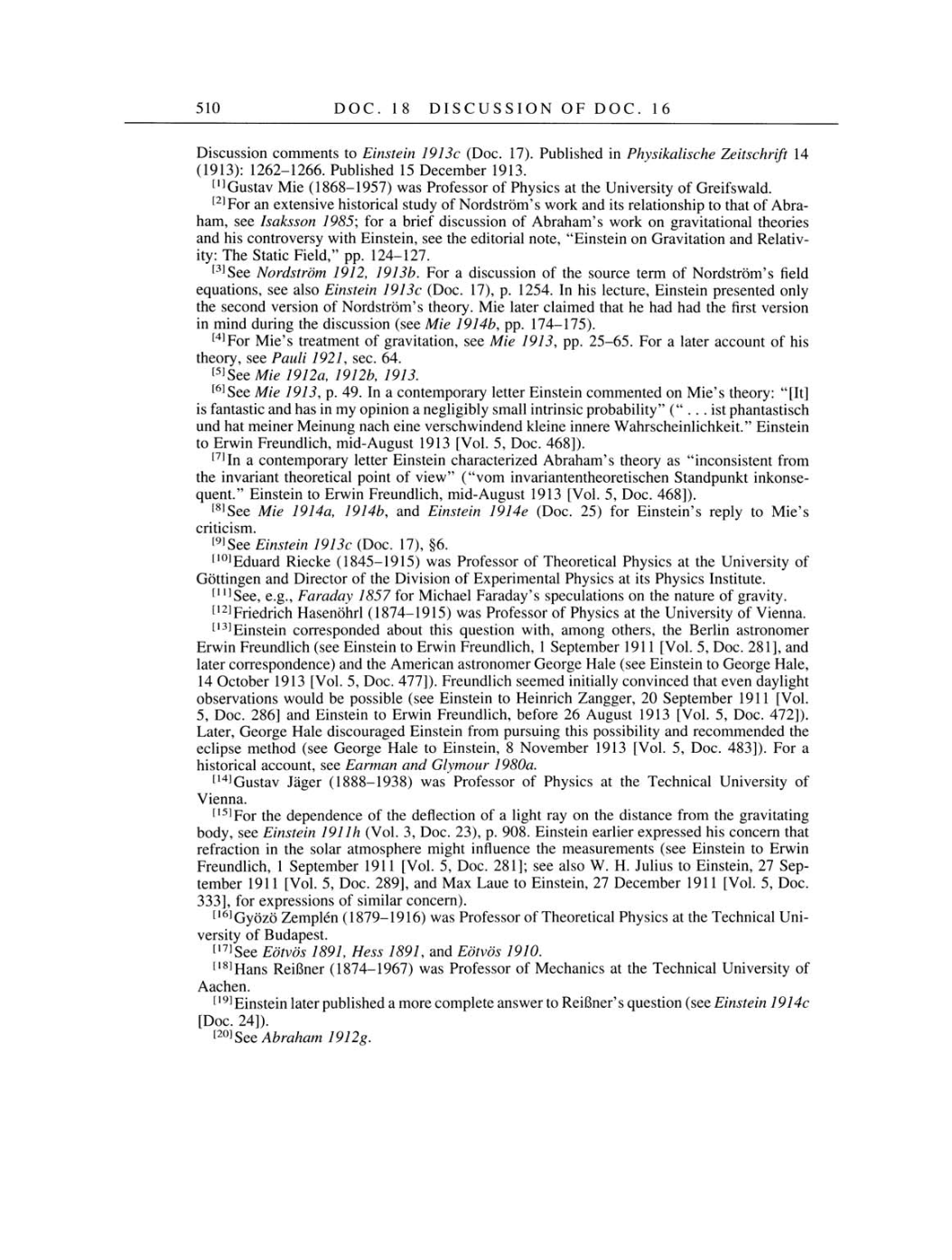 Volume 4: The Swiss Years: Writings 1912-1914 page 510