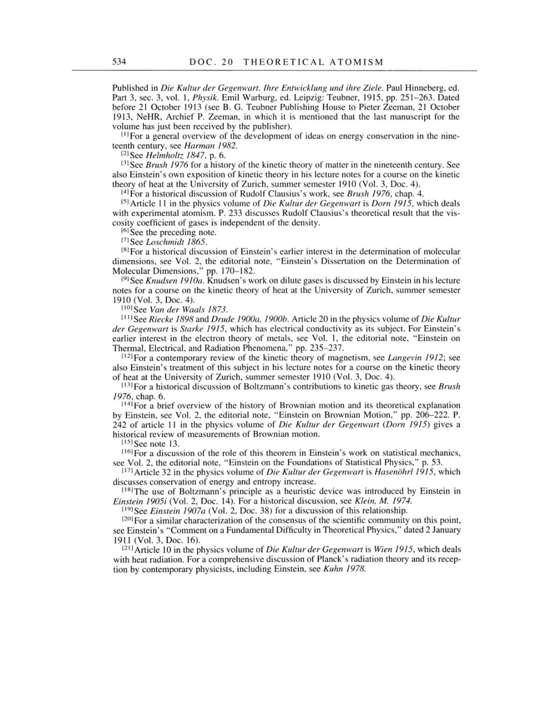 Volume 4: The Swiss Years: Writings 1912-1914 page 534