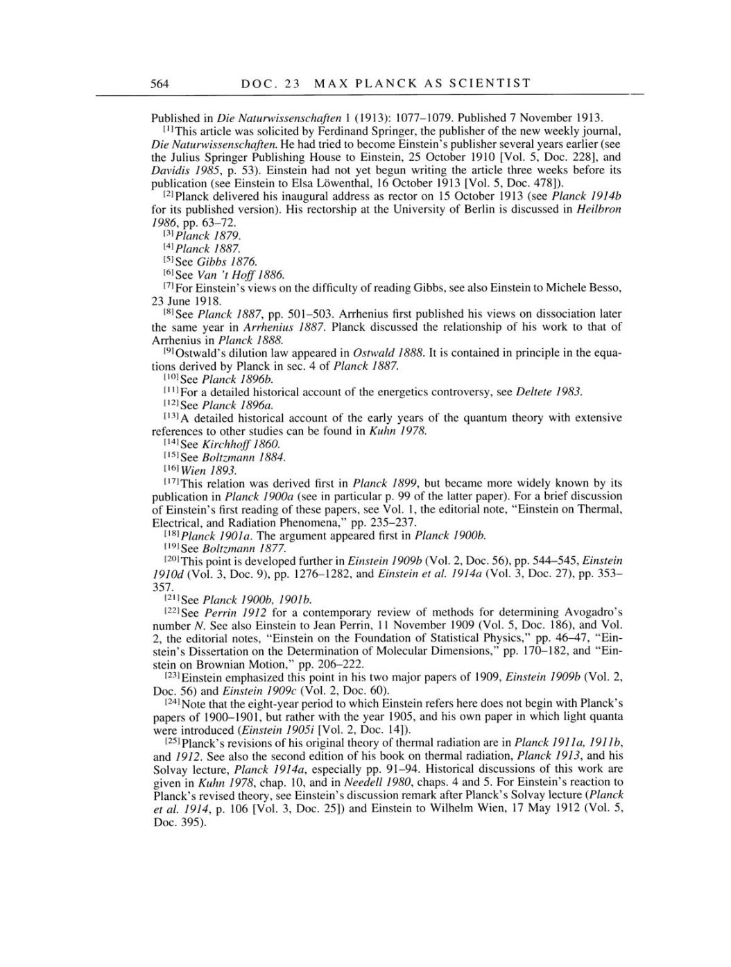 Volume 4: The Swiss Years: Writings 1912-1914 page 564