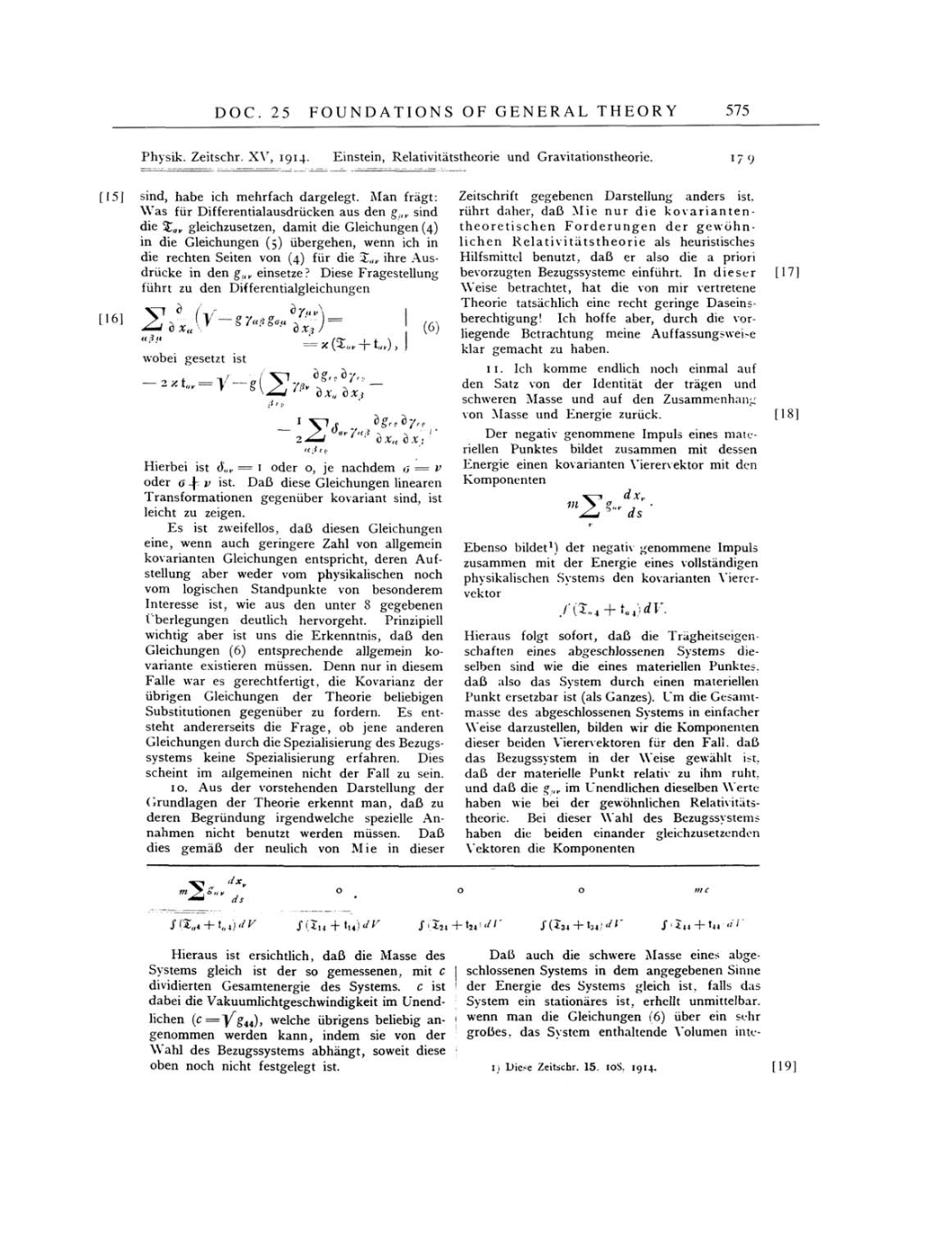 Volume 4: The Swiss Years: Writings 1912-1914 page 575