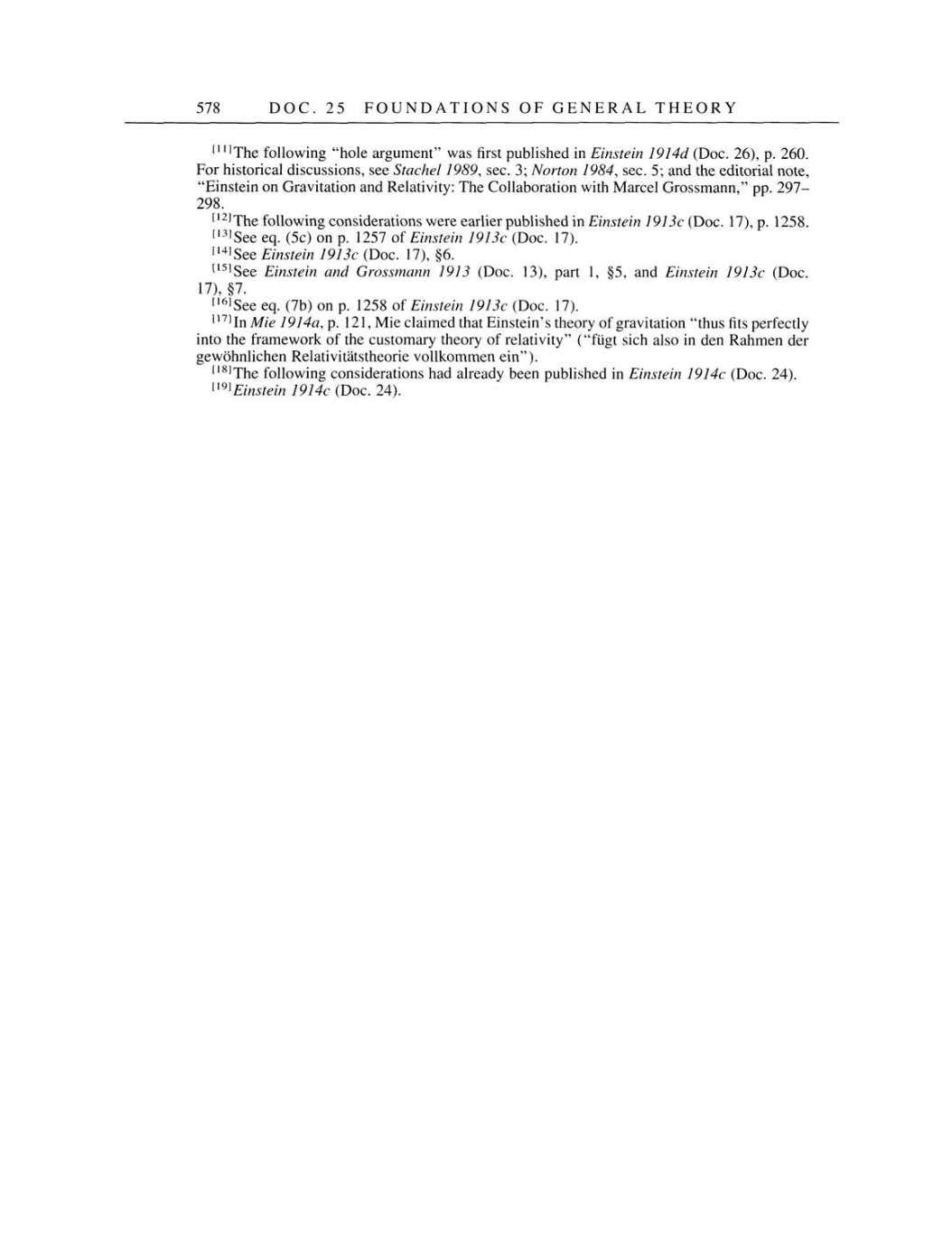 Volume 4: The Swiss Years: Writings 1912-1914 page 578