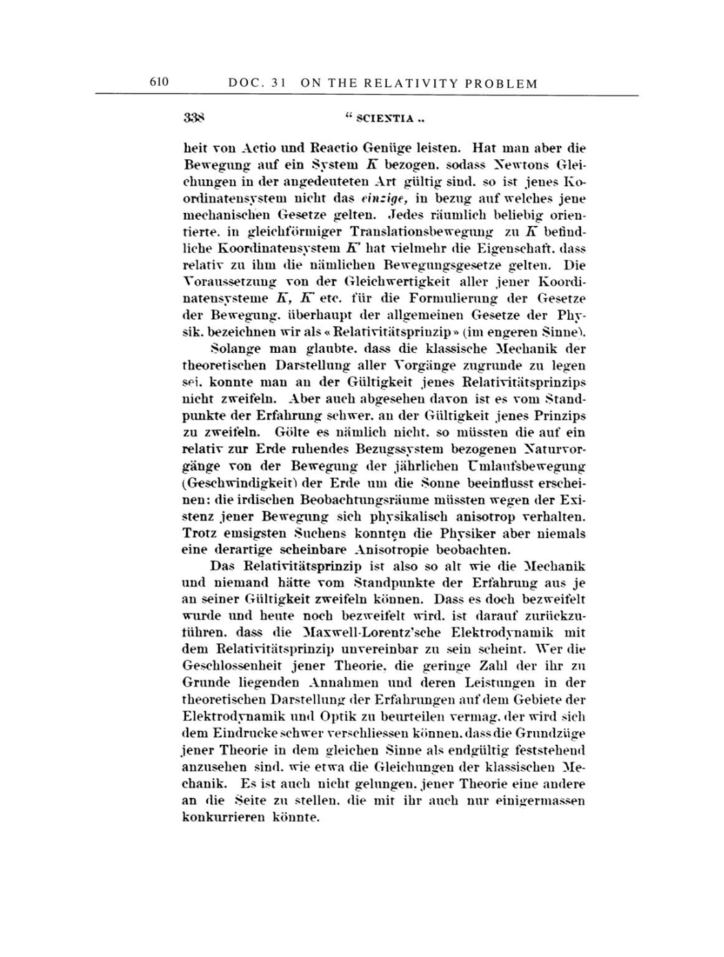Volume 4: The Swiss Years: Writings 1912-1914 page 610