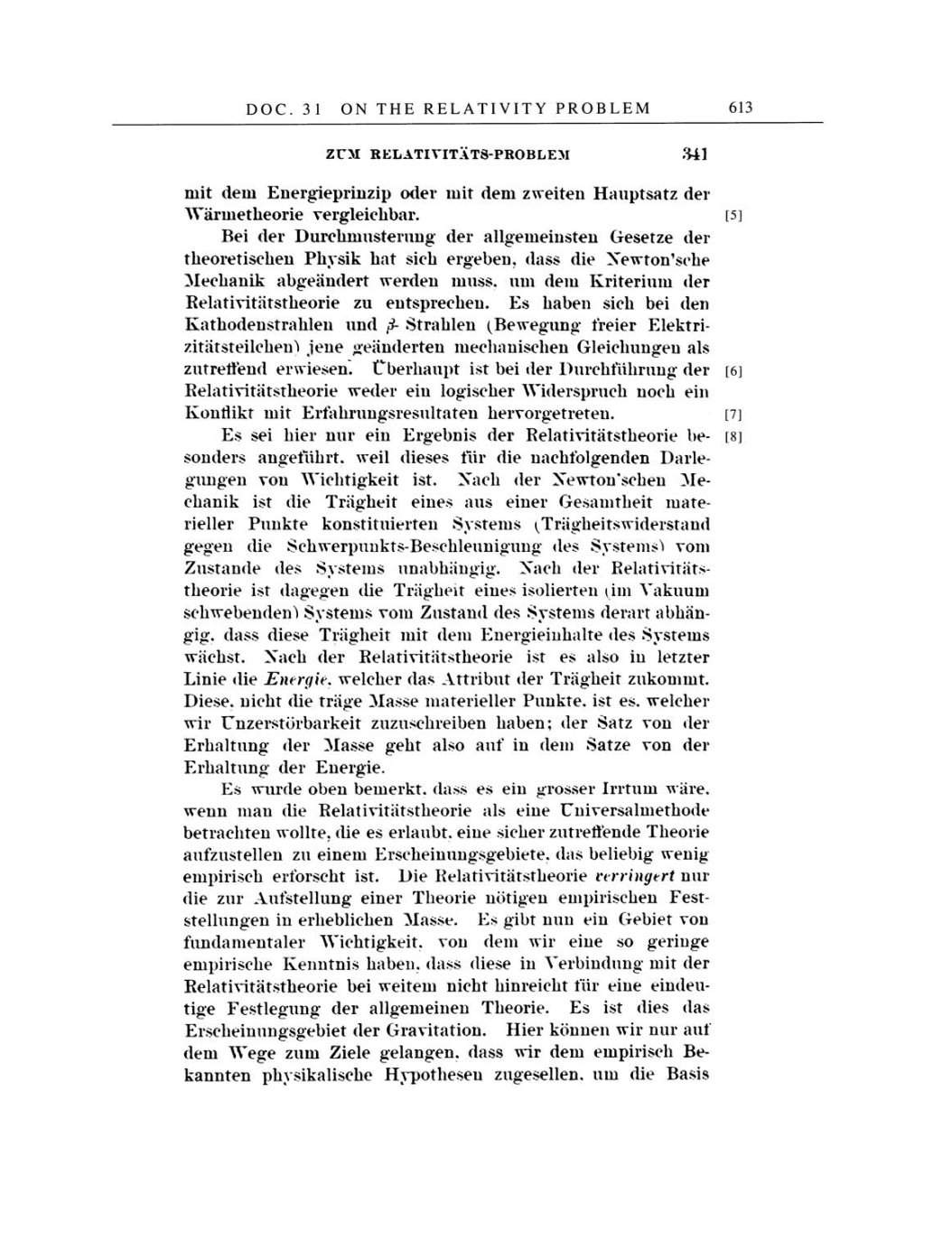 Volume 4: The Swiss Years: Writings 1912-1914 page 613