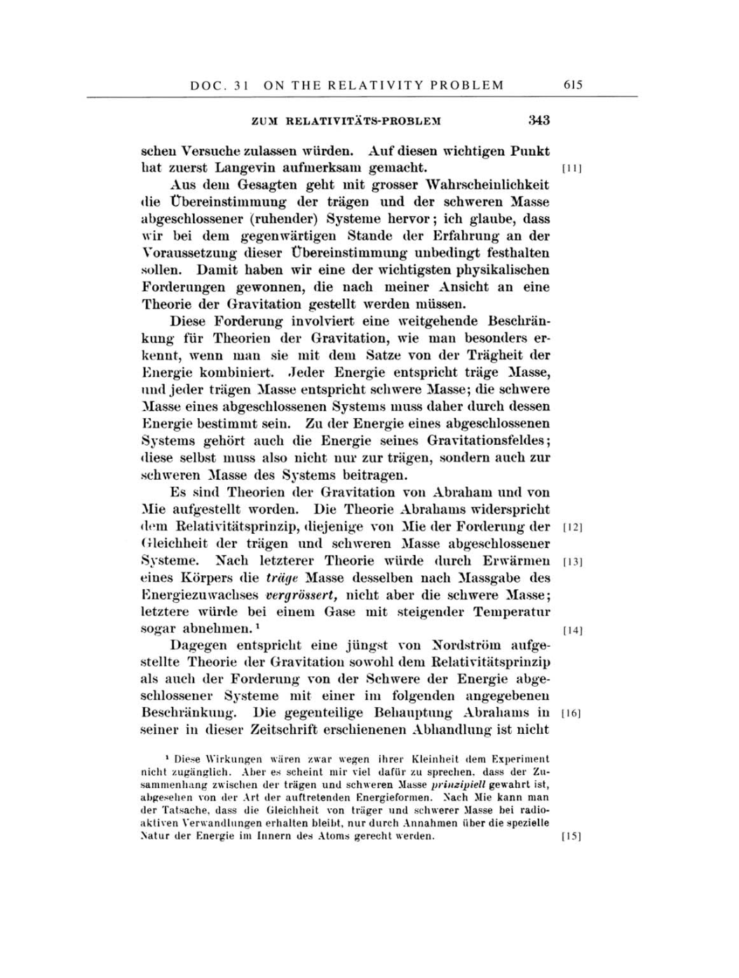 Volume 4: The Swiss Years: Writings 1912-1914 page 615