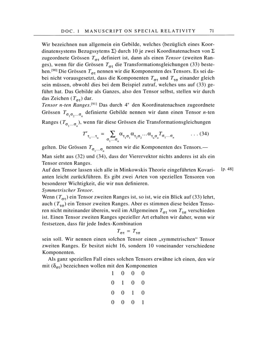 Volume 4: The Swiss Years: Writings 1912-1914 page 71