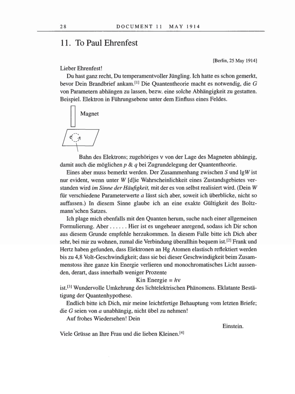 Volume 8, Part A: The Berlin Years: Correspondence 1914-1917 page 28