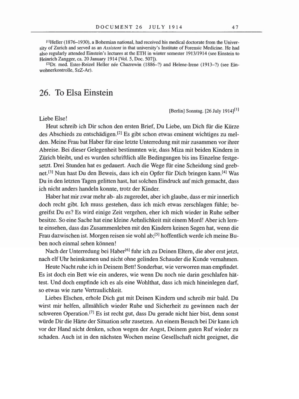 Volume 8, Part A: The Berlin Years: Correspondence 1914-1917 page 47