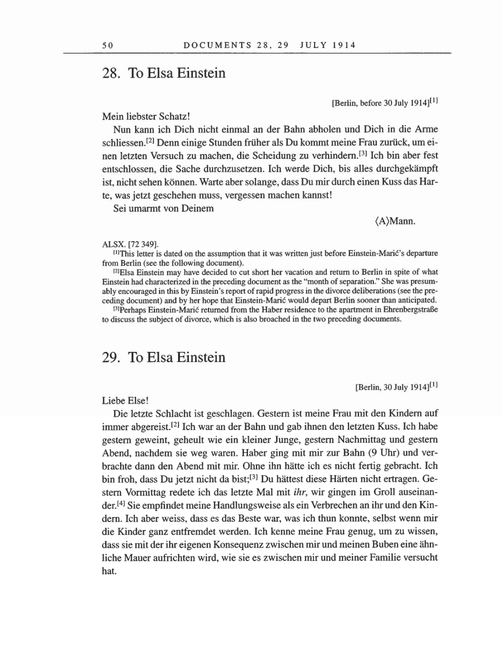 Volume 8, Part A: The Berlin Years: Correspondence 1914-1917 page 50