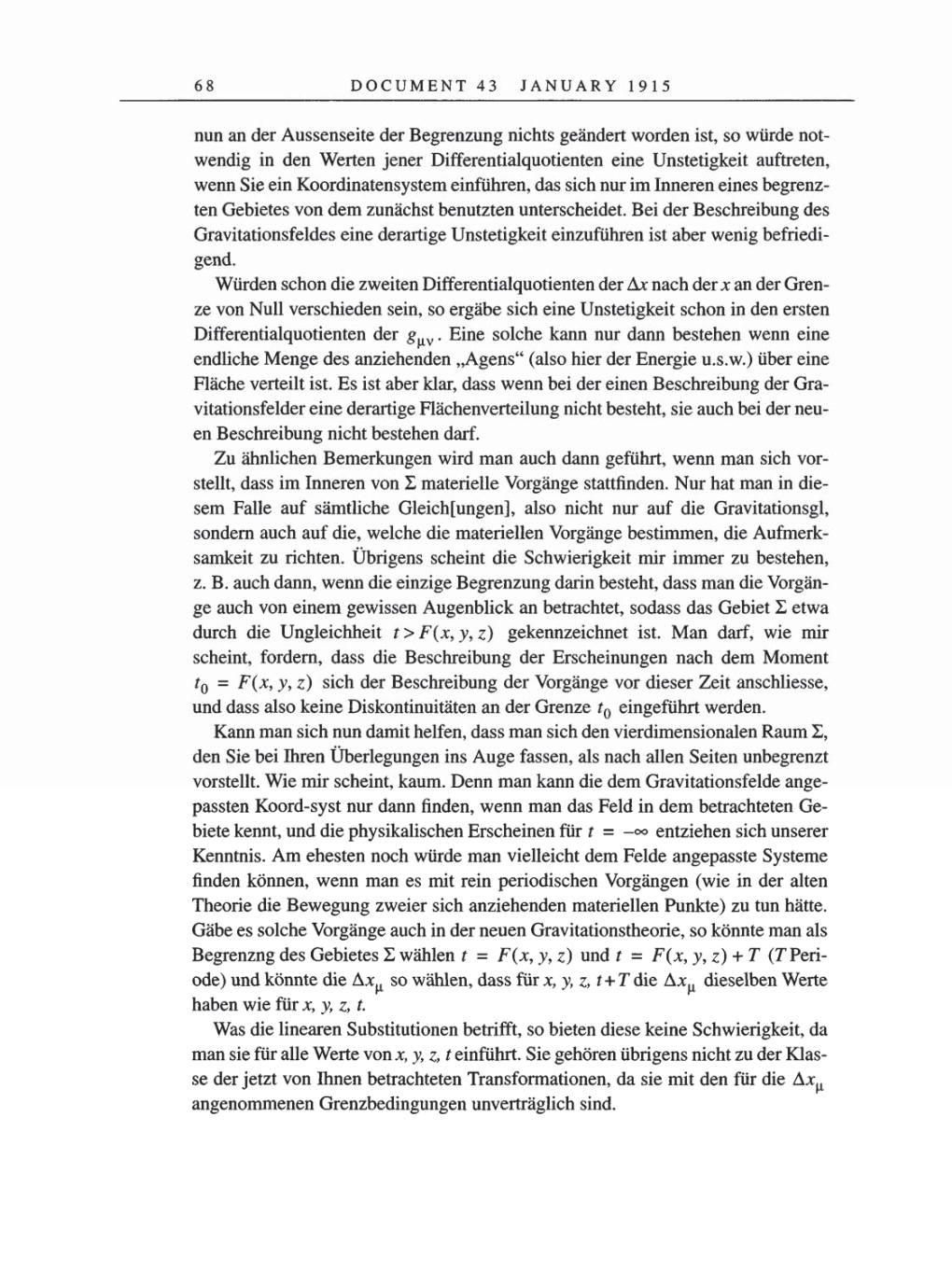 Volume 8, Part A: The Berlin Years: Correspondence 1914-1917 page 68