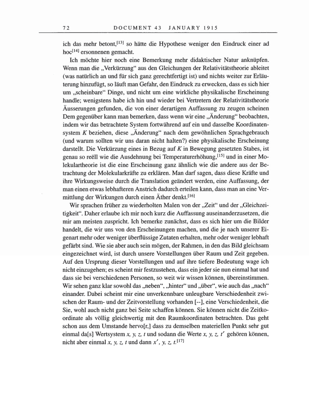 Volume 8, Part A: The Berlin Years: Correspondence 1914-1917 page 72