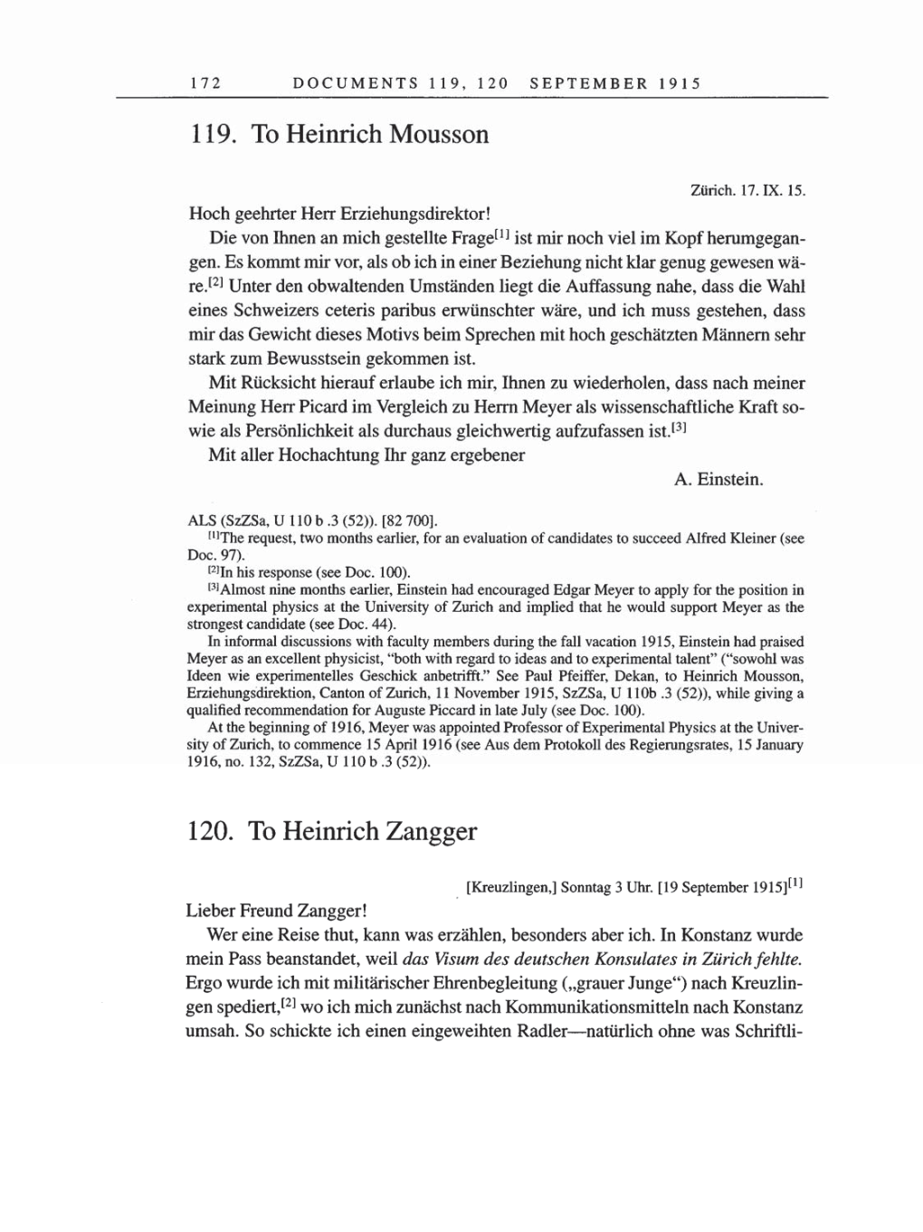 Volume 8, Part A: The Berlin Years: Correspondence 1914-1917 page 172