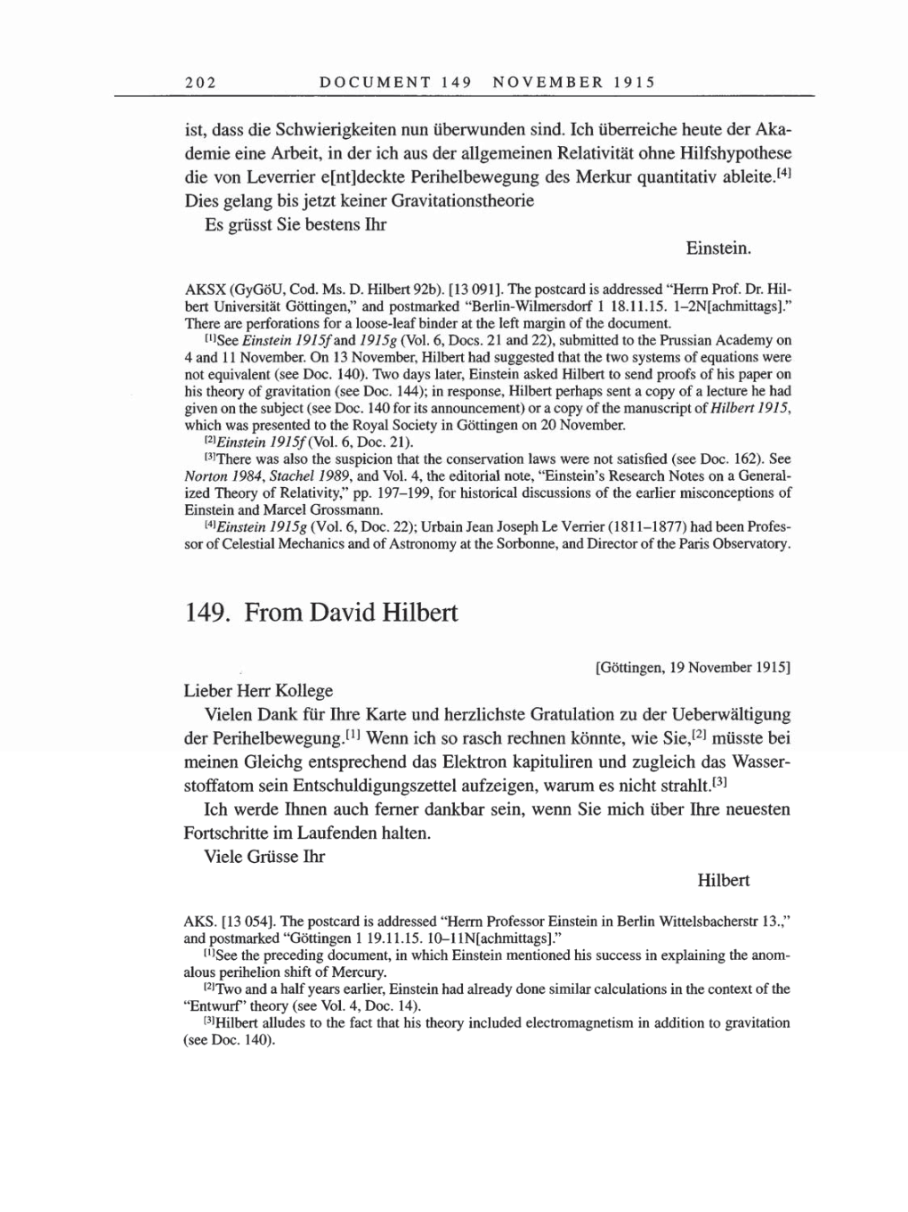 Volume 8, Part A: The Berlin Years: Correspondence 1914-1917 page 202