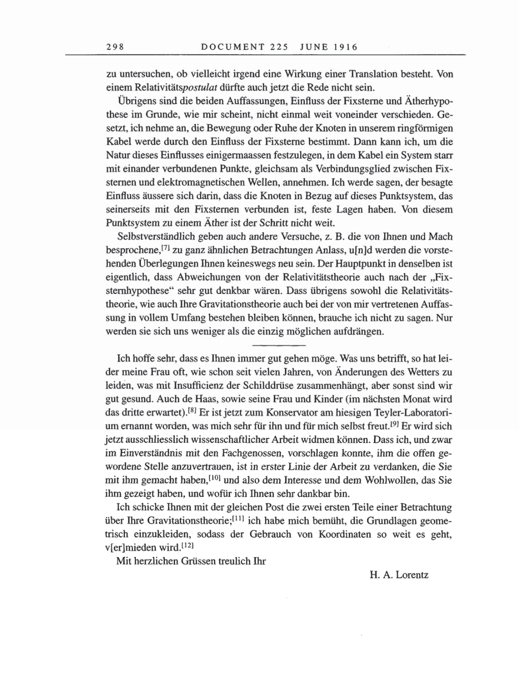 Volume 8, Part A: The Berlin Years: Correspondence 1914-1917 page 298