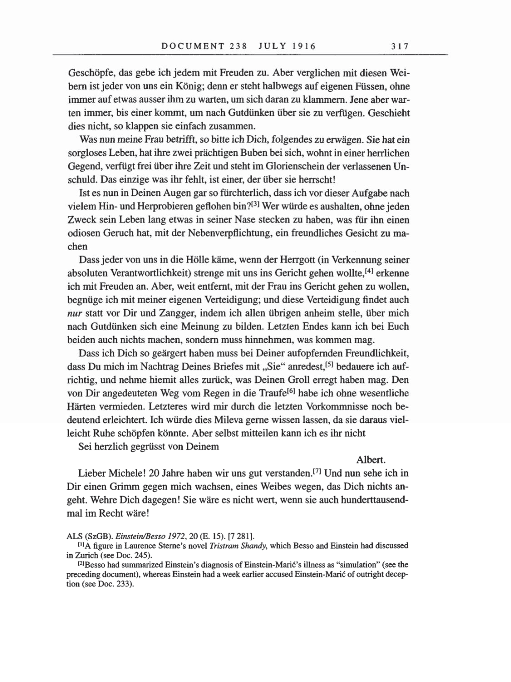 Volume 8, Part A: The Berlin Years: Correspondence 1914-1917 page 317