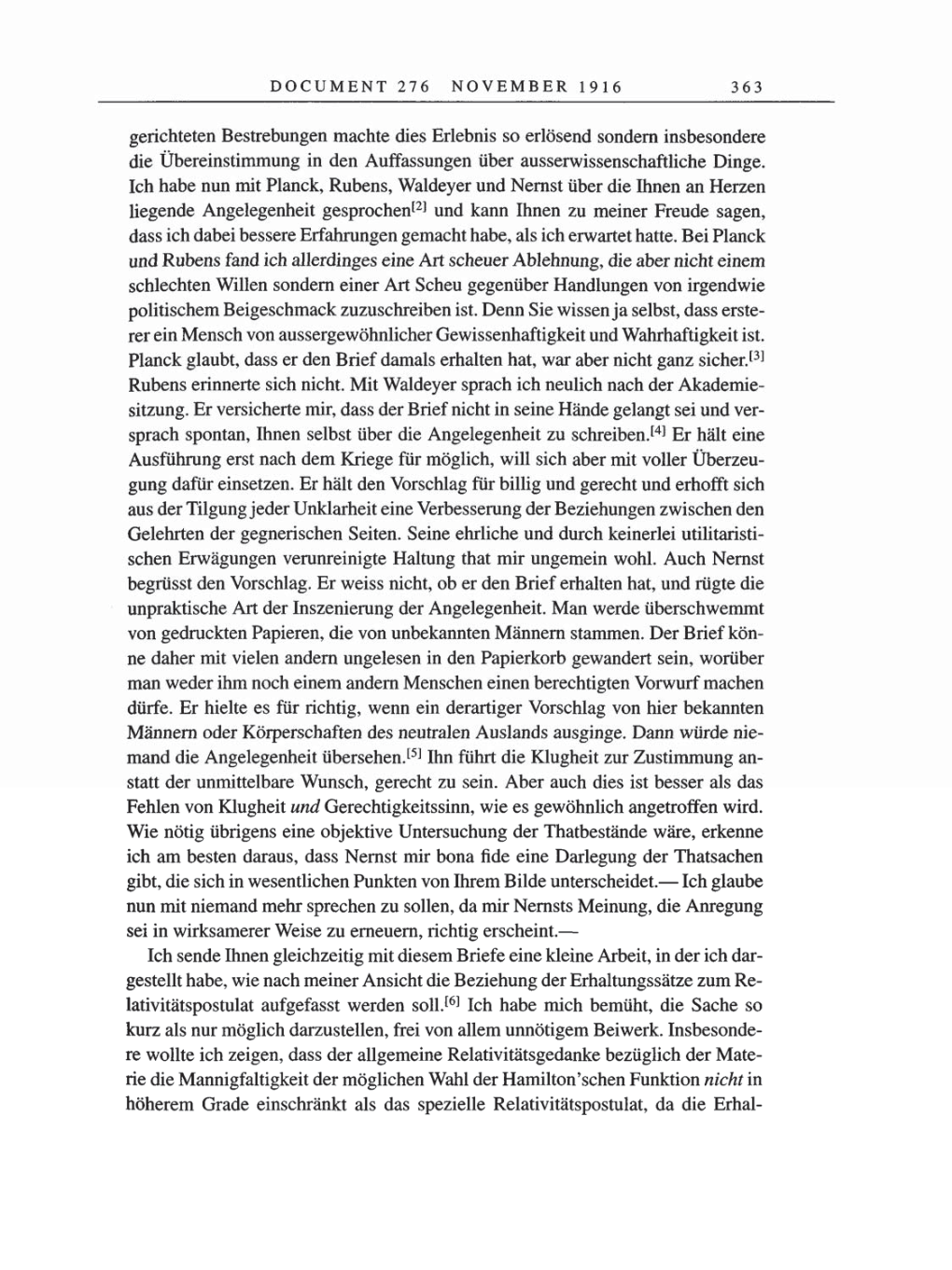 Volume 8, Part A: The Berlin Years: Correspondence 1914-1917 page 363