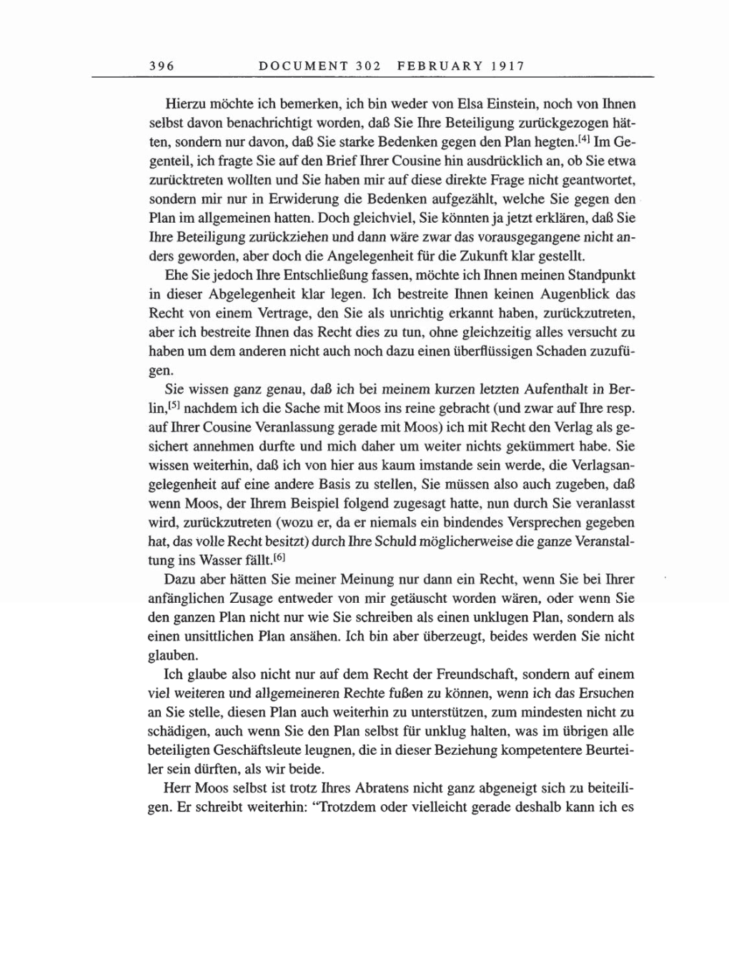 Volume 8, Part A: The Berlin Years: Correspondence 1914-1917 page 396