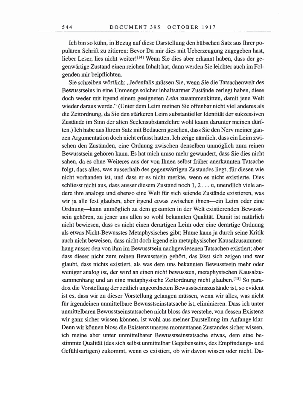 Volume 8, Part A: The Berlin Years: Correspondence 1914-1917 page 544