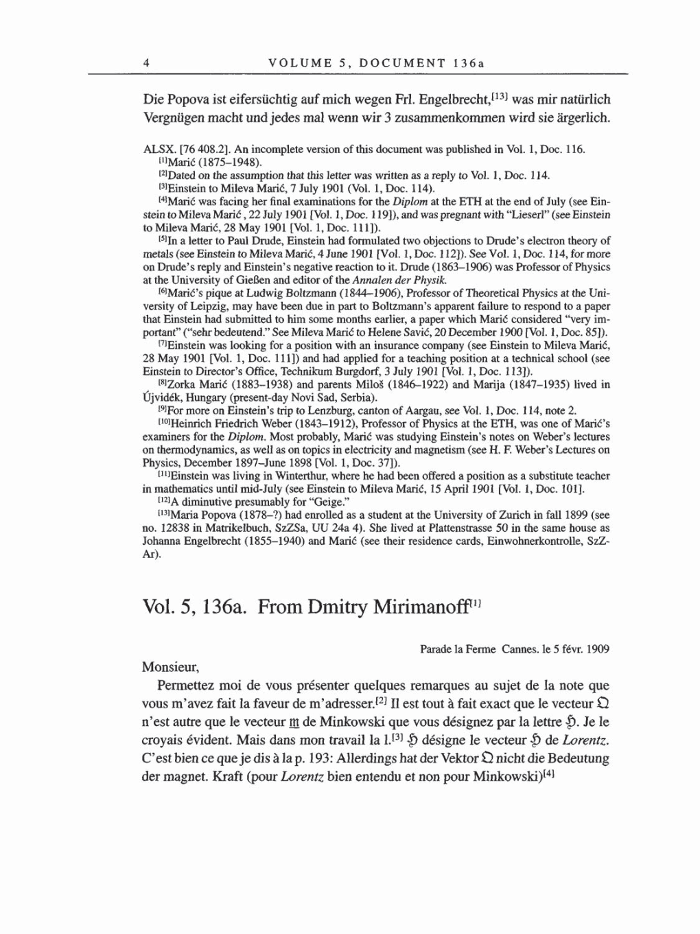 Volume 8, Part A: The Berlin Years: Correspondence 1914-1917 page 4