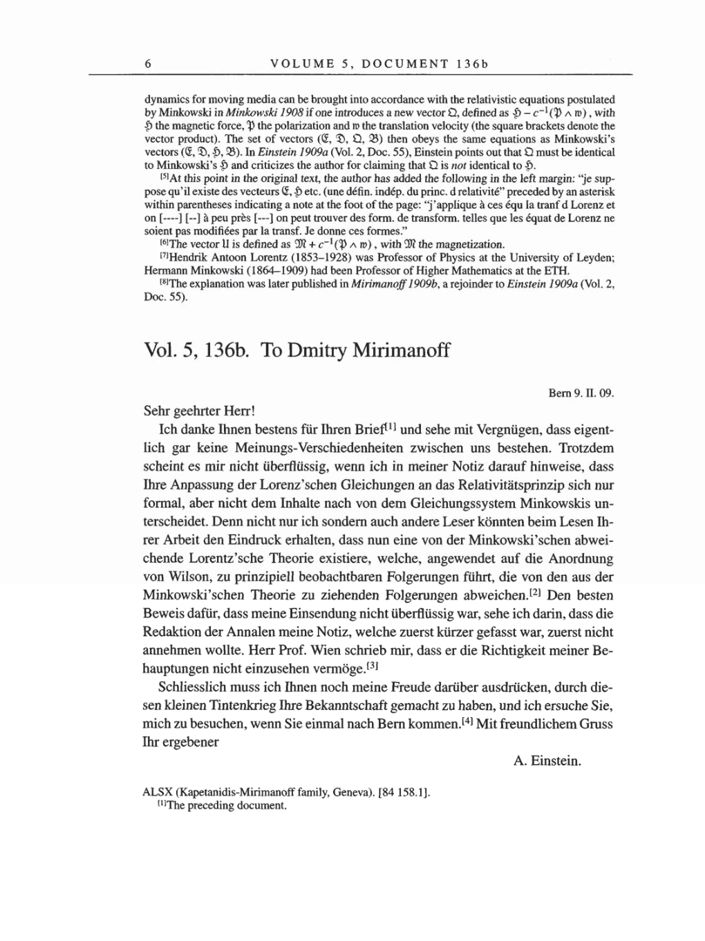 Volume 8, Part A: The Berlin Years: Correspondence 1914-1917 page 6