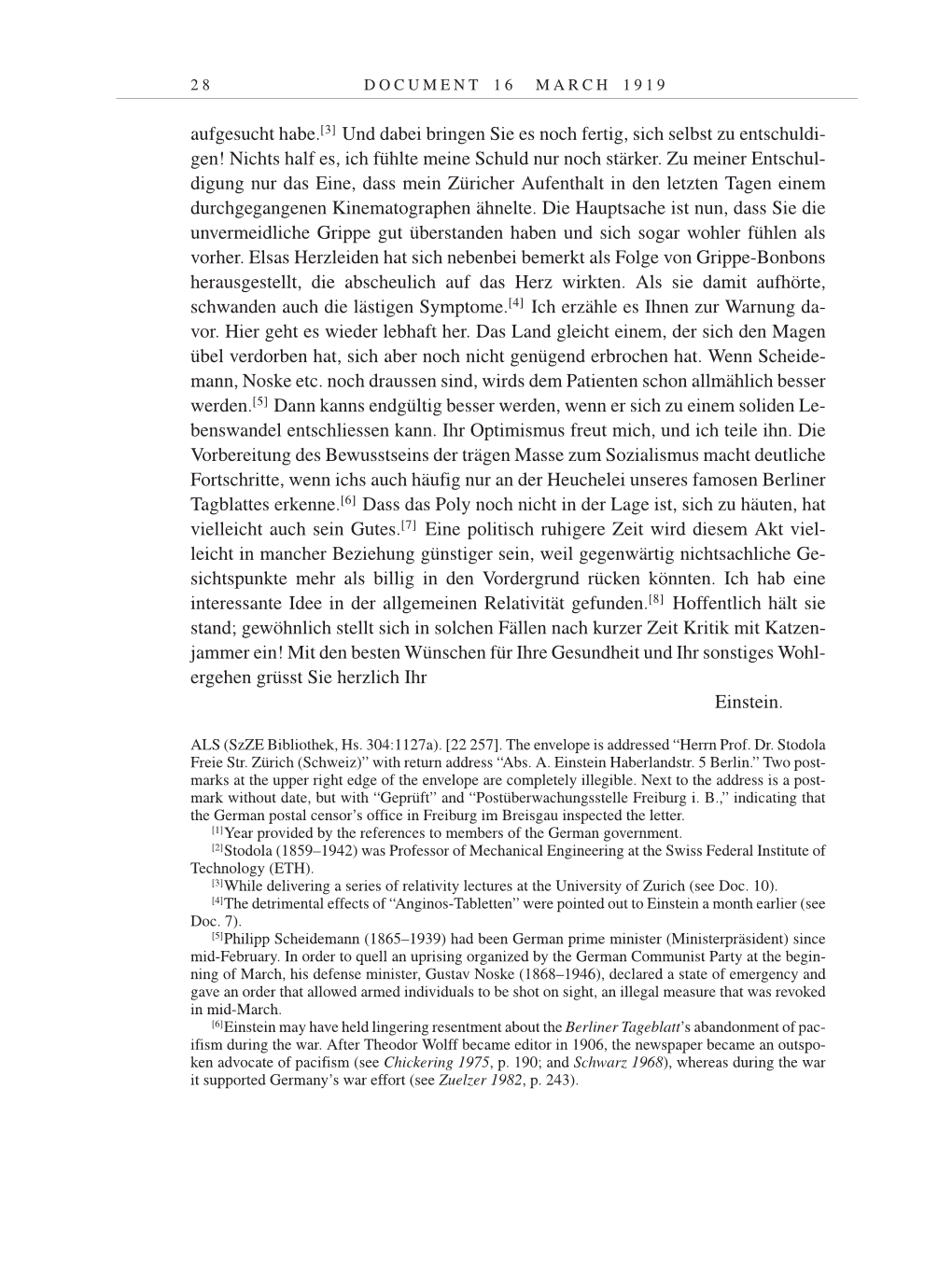 Volume 9: The Berlin Years: Correspondence January 1919-April 1920 page 28