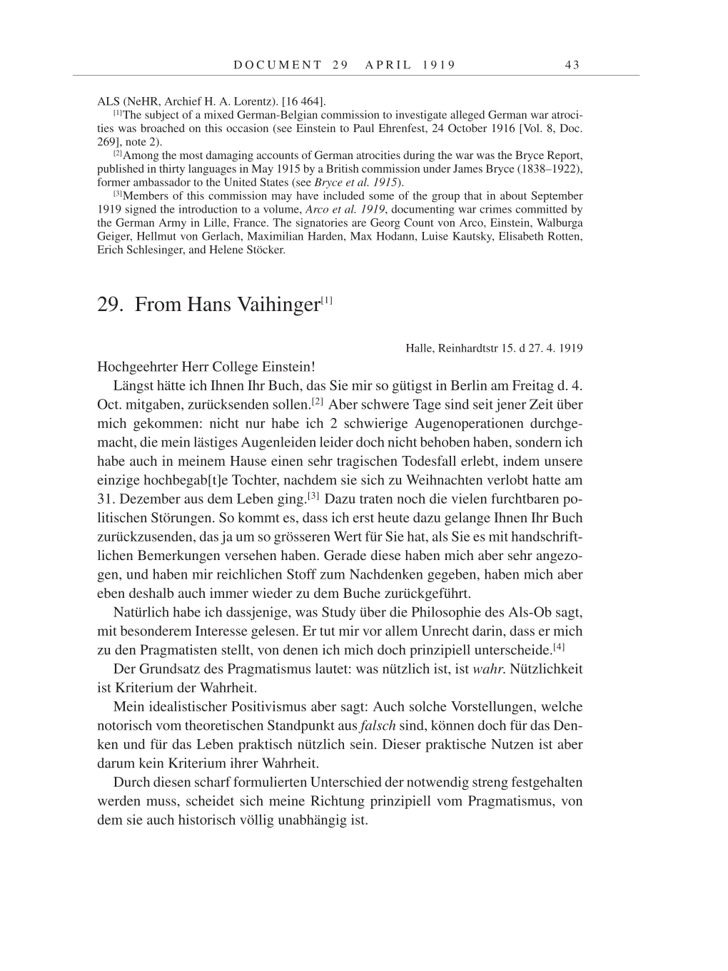 Volume 9: The Berlin Years: Correspondence January 1919-April 1920 page 43